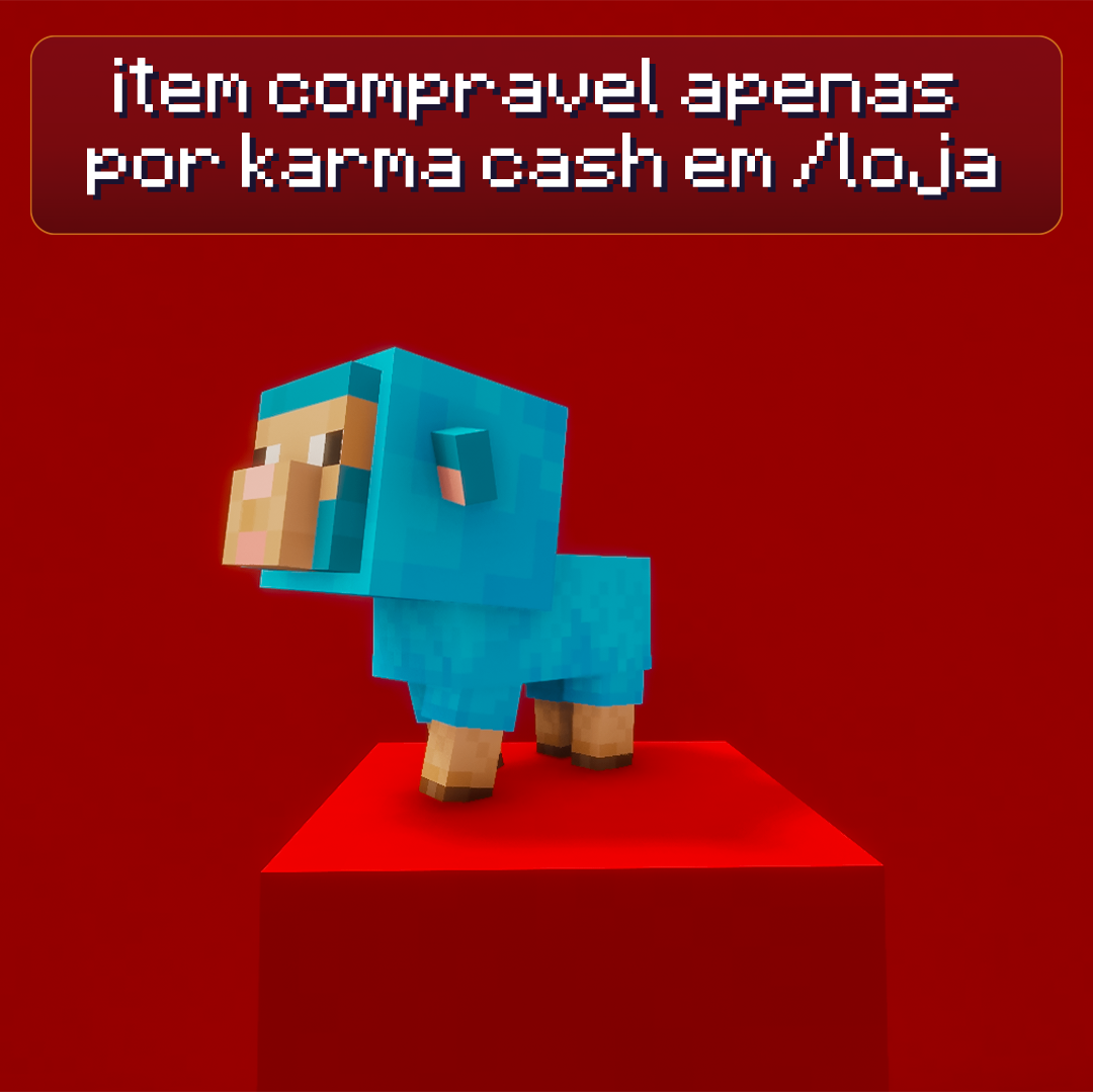Ovelha Azul Claro