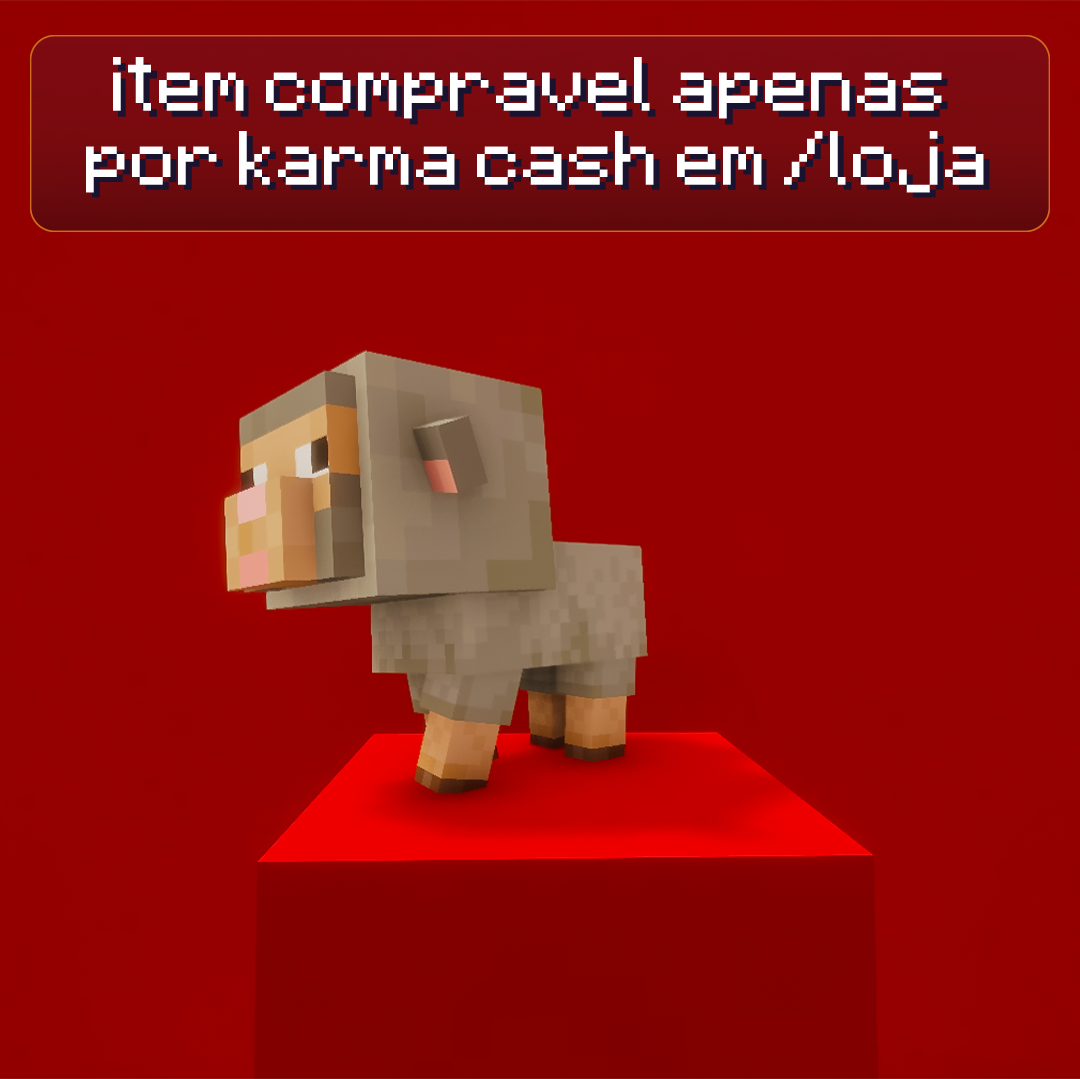 Ovelha Cinza Claro