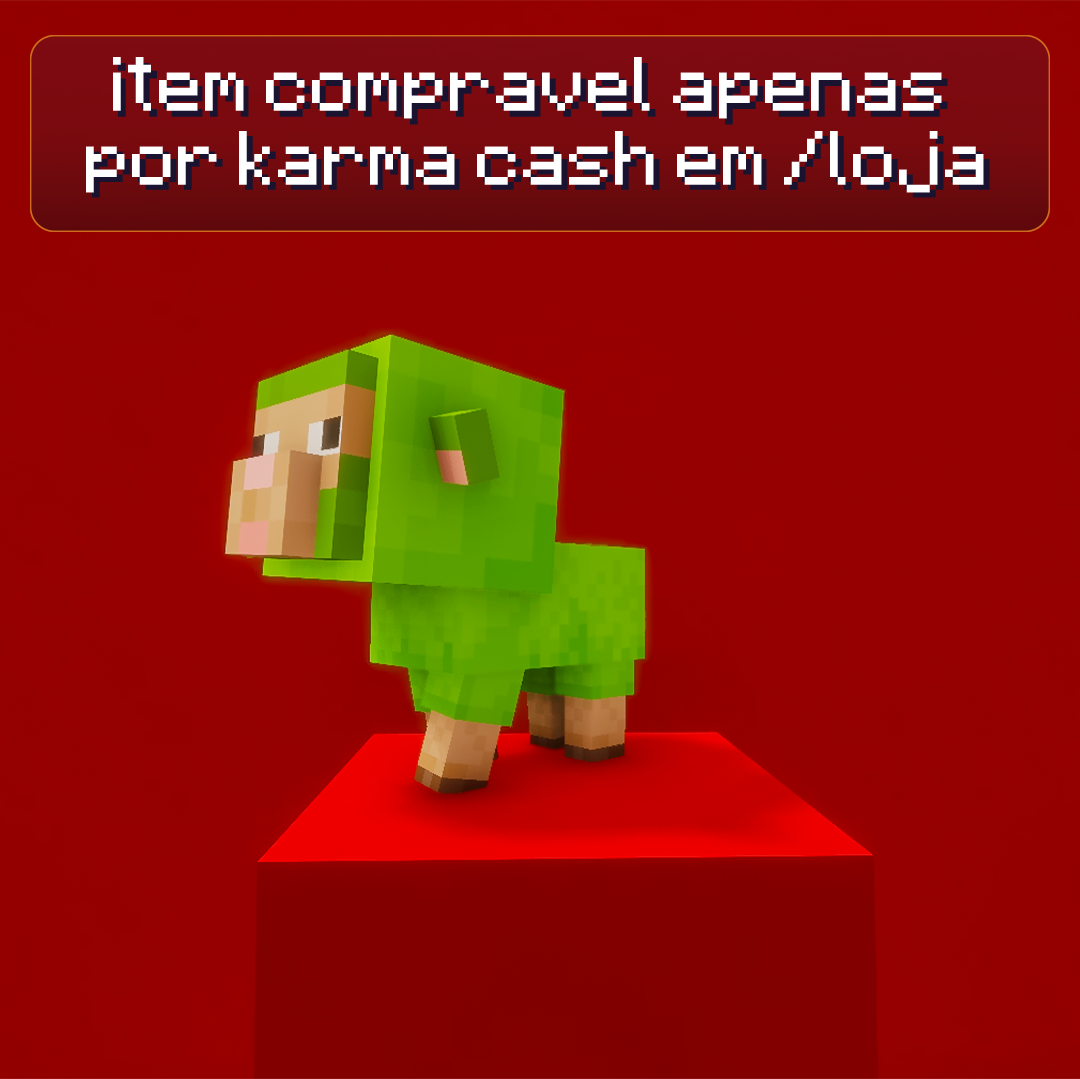 Ovelha Verde Claro